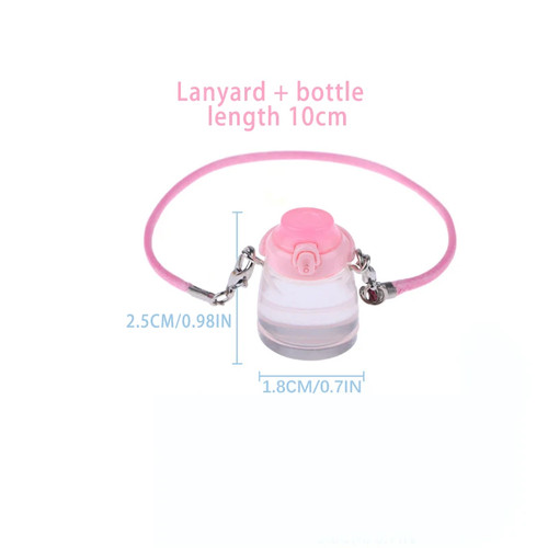 Mini wasser flasche puppenhaus - flasche,