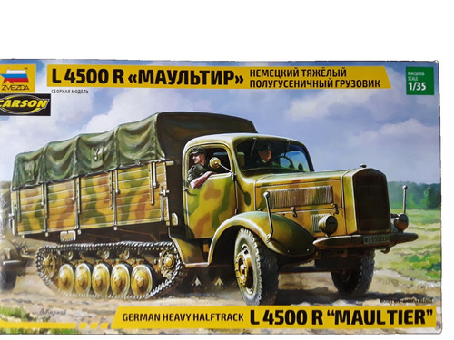 German heavy halftrack 4500 - heavy,