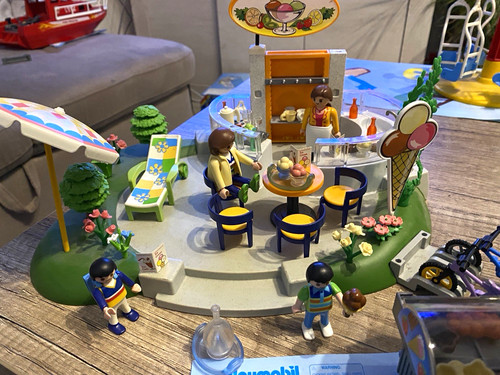 Playmobil freizeit eiscafé - freizeit,