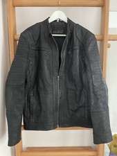 Leder Jacke Männer Größe: 38