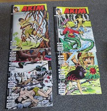 Comic Heft Akim Konvolut 80er Jahre Sammlerausgabe Band 2-10