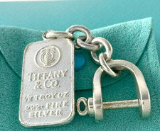 Vintage Tiffany & Co 1/2 Feinunze 999 Feinsilber Barren Barren...