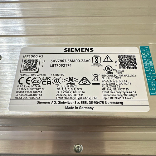 Siemens simatic ifp1500 - siemens, v2