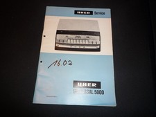 Original  Schaltplan Service Manual Uher Universal 5000