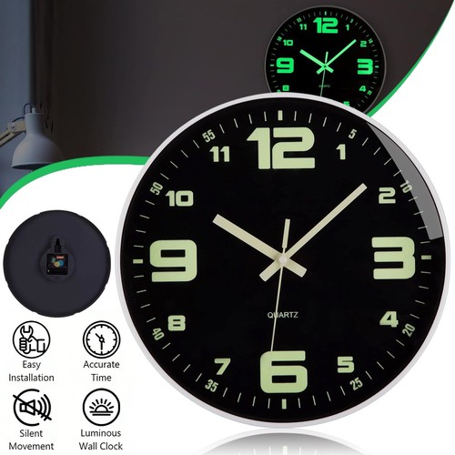 Wanduhr bürouhr leuchtend - wanduhr,