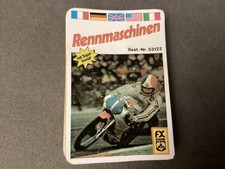 Quartett Motorrad Spielkarten