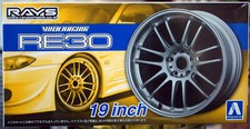 Aoshima 053812 Felgen Rays Volk Racing RE 30 19 Zoll inkl. Reifen 1:24 #48