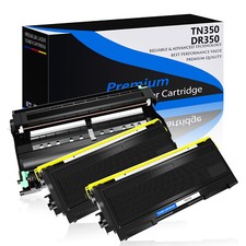 2PK TN350 Toner + 1PK DR350