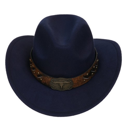 Cowboyhut mit breiter krempe - mit,