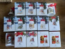 Hutschenreuther Porzellan Weihnachtsglocken Sammlung Konvolut 15 Stck 1985-1999
