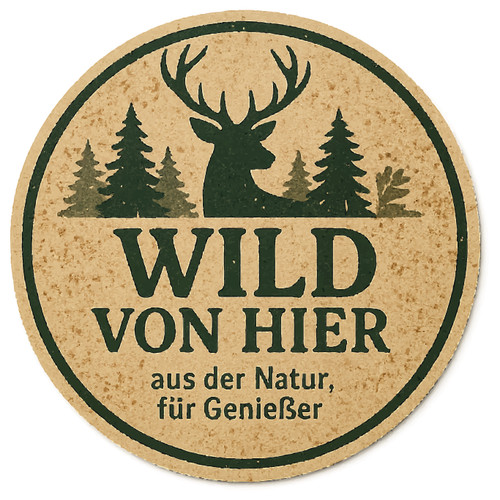 Sticker wild von hier - sticker, hier“