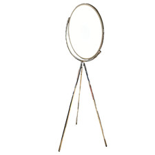 Flos Stehleuchte Superloon Verchromt Diffusor Siebgedrucktes PPMA 