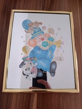 Vintage Spiegel Kinder Clown