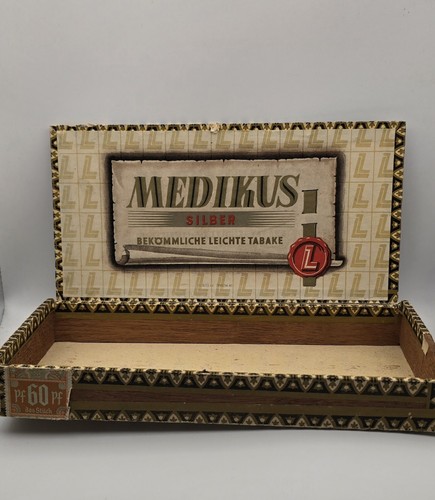 Vintage zigarrenkiste medikus - vintage,