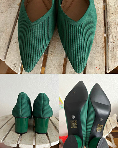 Damen pumps grün - eu, 40