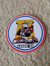 Aufkleber Motorsport Motorrad Assen TT 1989 Lucky Strike 