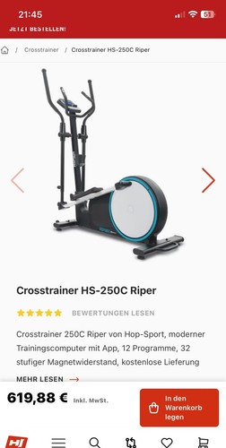 Neu pms crosstrainer hs 250c - crosstrainer, hs-250c