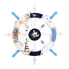 2. Wahl Steuerrad  Deko Schiffssteuerrad Bootssteuerrad Holz  Maritim 45cm (7)