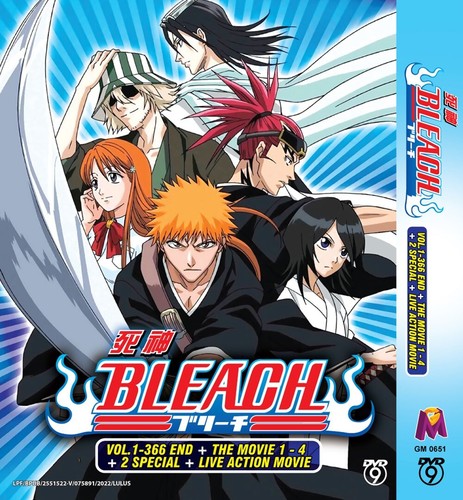 Dvd anime bleach vol 366 - dvd,
