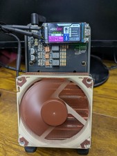 NerdQaxe++ 6TH/s (16W/TH) - Solo BTC Miner - verbesserte Kühlung / 150W Netzeil