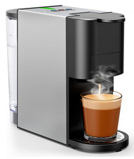 Gidgimo 5 in 1 Kapsel Kaffeemaschine für NES/DG/K-CUP/ESE(44mm)