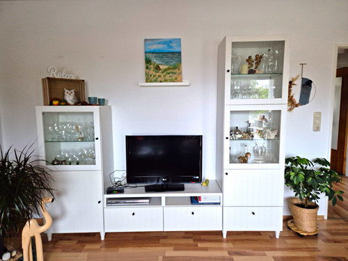 Weiße wohnwand 161 200 - weiße,
