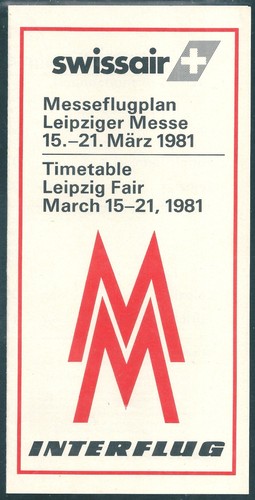 Leipziger messe 1981 - messe,
