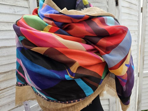 Fraas seidenschal 70x 180 - ,