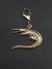 Anhänger 333 GOLD 8 Karat Gelbgold  Charm zeitlos Krokodil Alligator