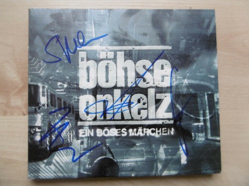 Böhse onkelz autogramme - onkelz,