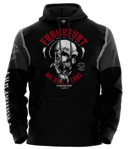 Frankfurt fan hoodie - frankfurt, mit