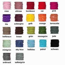 10m Wollschnur mit Juteseele