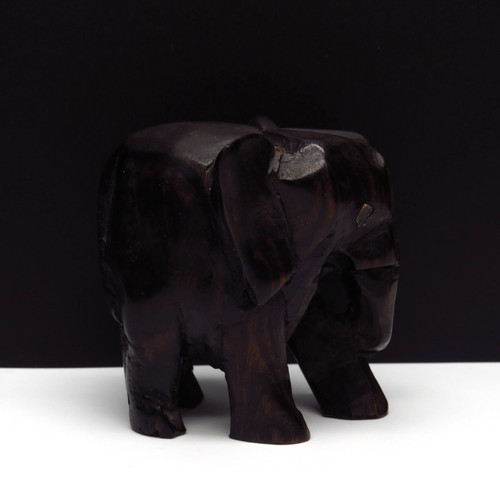 Vintage holz elefant - vintage,