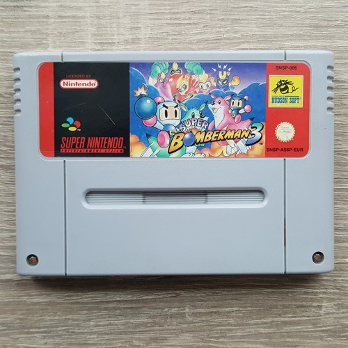 Snes super bomberman - snes, pal