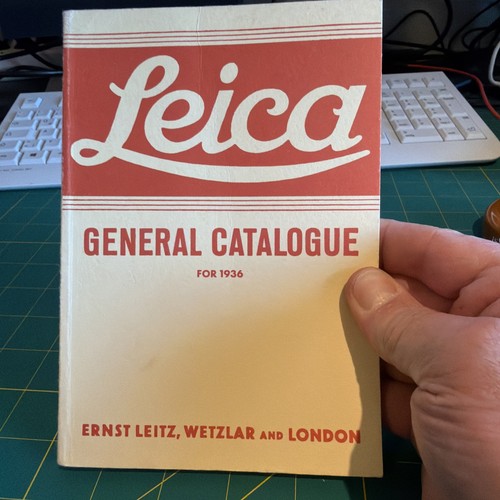 Leica general catalogue 1936 - catalogue,