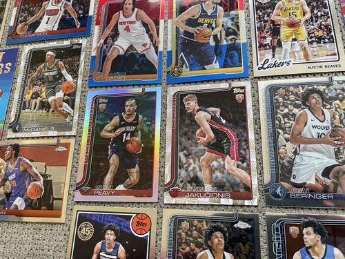 Topps chrome lot - lot, karten