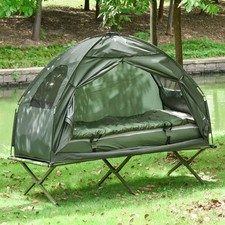 Outsunny Campingbett Set Zelt
