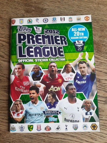 Premier league 2012 topps - league,