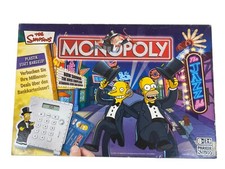 Monopoly The Simpsons / Die Simpsons - Brettspiel von Parker (KOMPLETT)