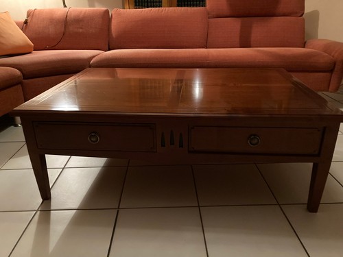 Couchtisch patina antik - couchtisch,