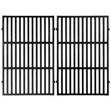 Gusseisen Grillrost Gussrost Grillgitter 2er Set Feuerrost Grillplatte BBQ-Toro