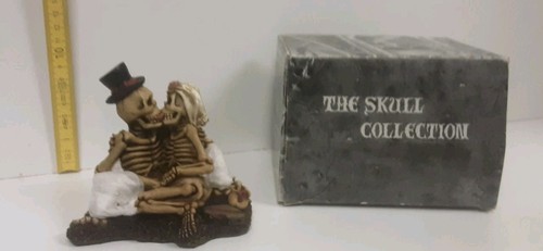 Skelett figuren küssend - skelett,