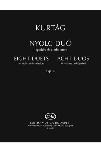 Eight duos for violin and - violin,