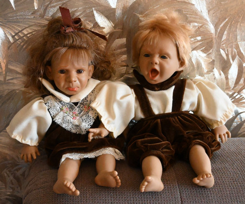 Vintage charakter puppen - vintage,