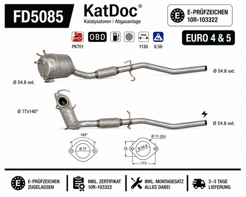 Dpf audi seat leon - ✅, a3