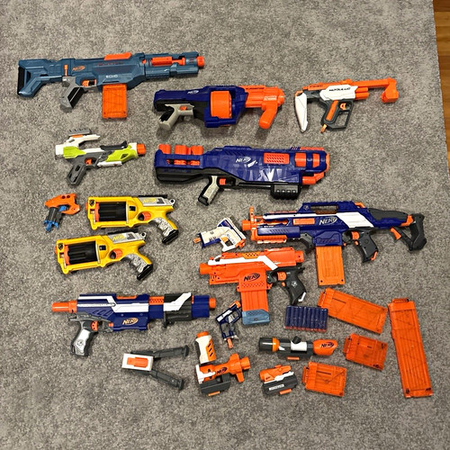 Nerf sammlung dartblaster - sammlung,
