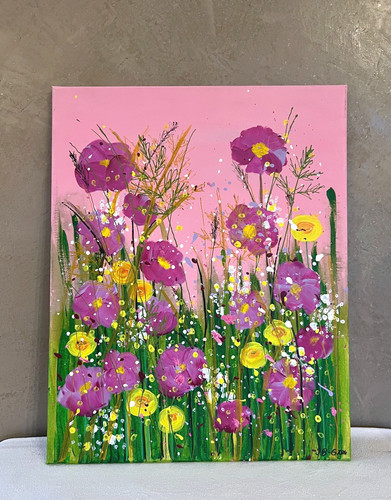 Bild acryl original 40x50cm - bild, original,