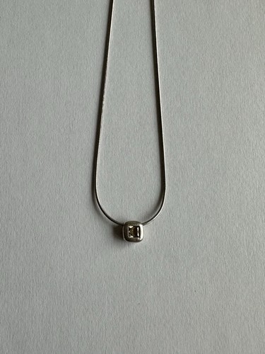 Silberkette 925 fossil mit - 925,