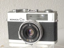 KONICA C 35 analoge Kleinbild Kamera Sucherkamera Analogkamera vintage Retro