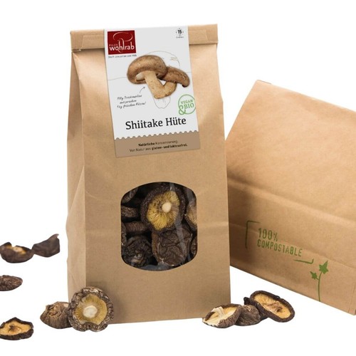 Shiitake getrocknet bio ganze - bio,